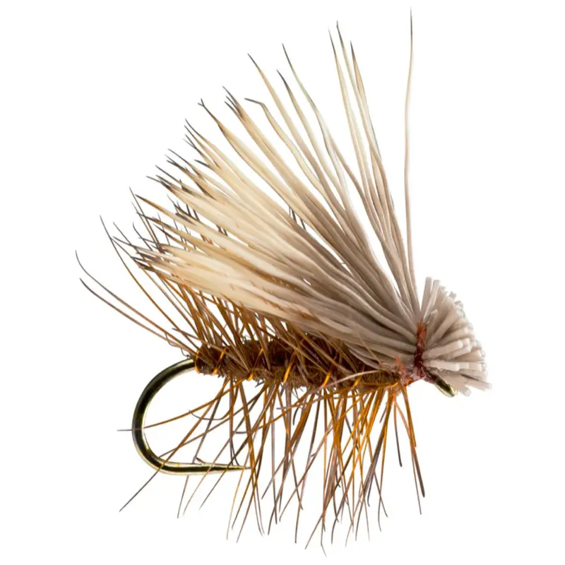 Elk Hair Caddis Dry Fly – Natural Brown 1