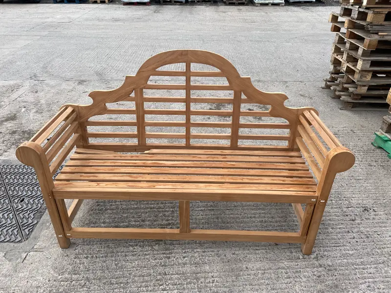 Ex-Display Lutyens Bench – Clearance Three-Seat Teak Seating (Limited Stock) 1