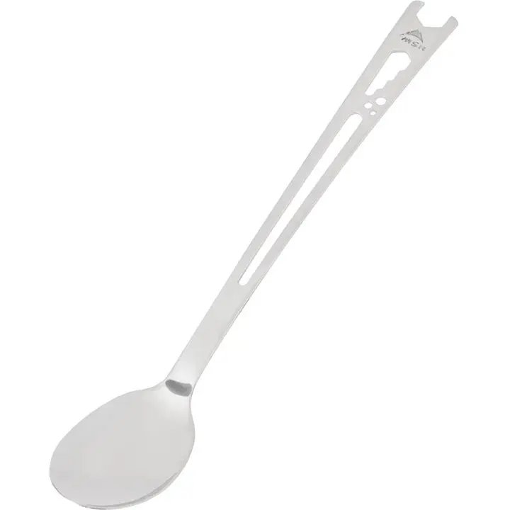 Extended-Length Titanium Spoon Utensil For Cooking 1