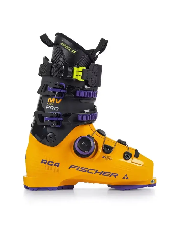 Fischer Rc4 Pro Mv Dyn Boa Vacuum Zip Fit Ski Boots – Cfc & Gripwalk, 2026 1