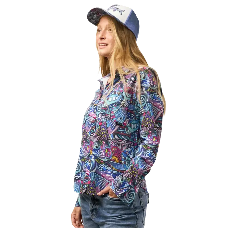 Fishe Women'S Performance Fishing Shirt 1