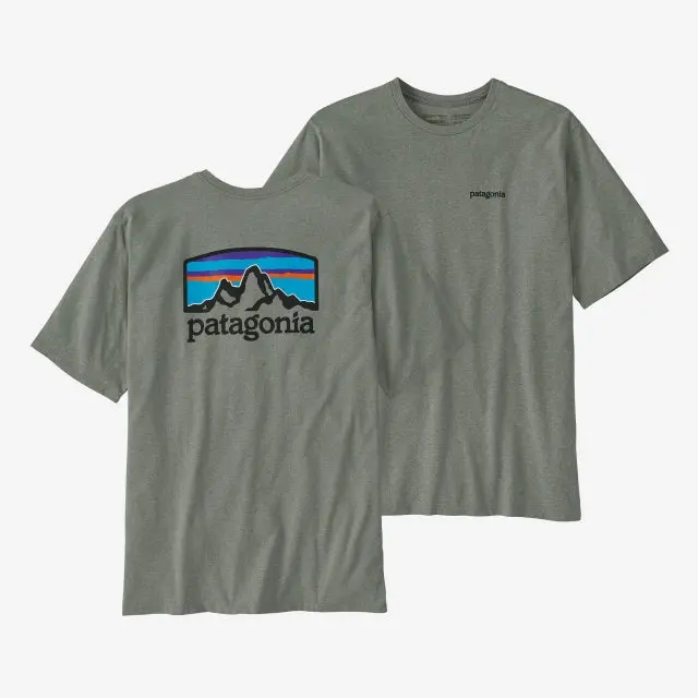 Fitz Roy Horizons Recycled Cotton T-Shirt For Men 1