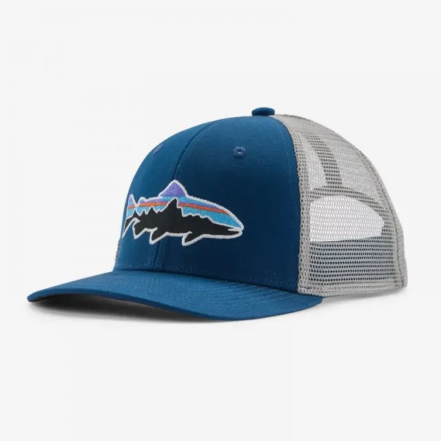 Fitz Roy Trout Trucker Hat – Adjustable Cotton Mesh Cap 1