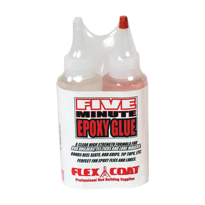 Flex Coat 5-Minute Clear Epoxy Adhesive For Rod Assembly 1