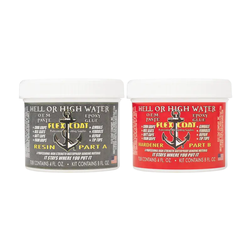 Flex Coat Hell Or High Water Paste Epoxy – 8 Oz 1