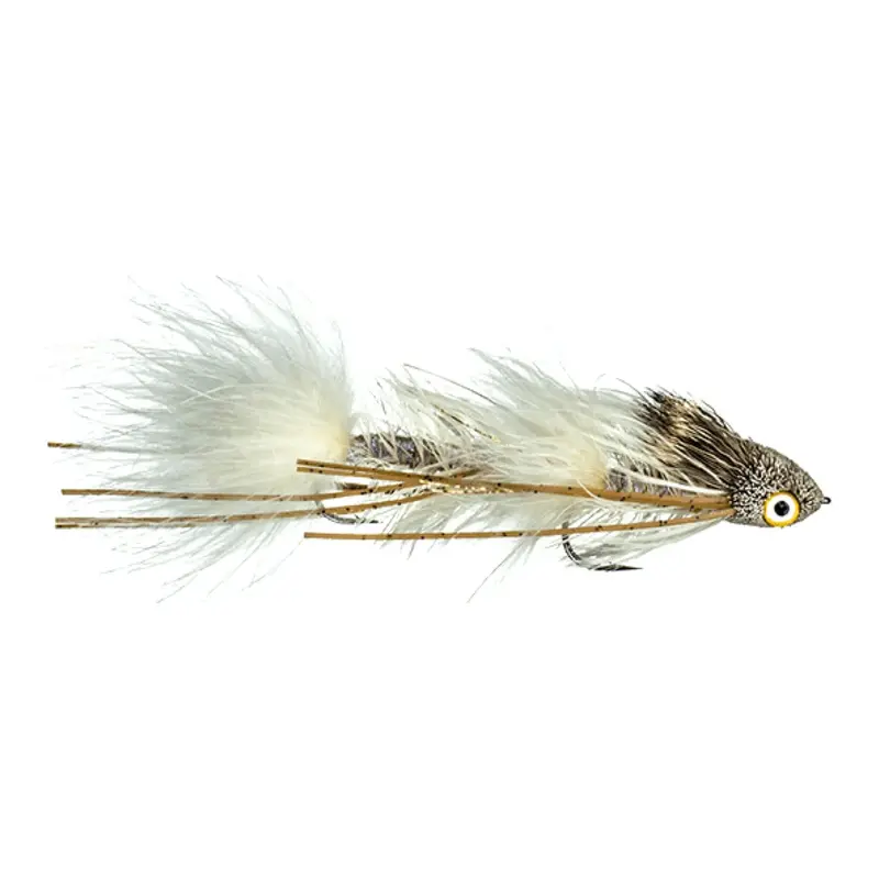 Galloup’S Articulated Dungeon Streamer – Cream 1