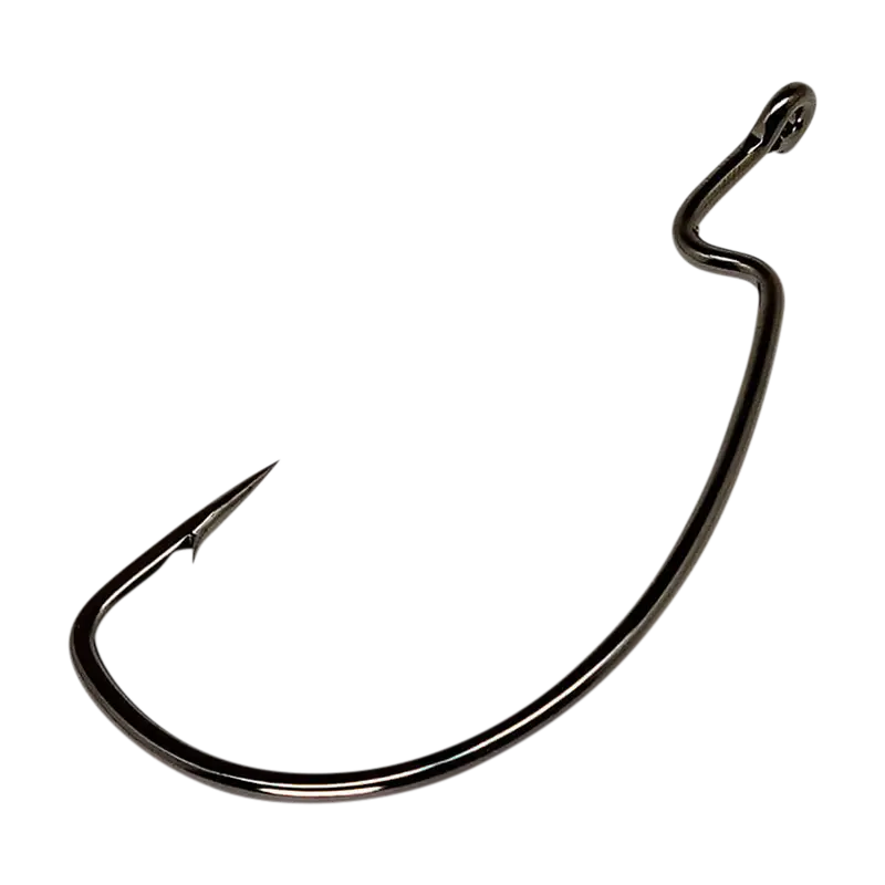 Gamakatsu Ewg Monster Hook – Black Non-Weighted Version 1