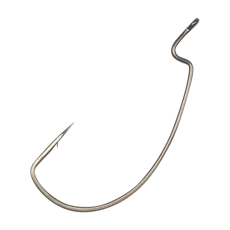 Gamakatsu Offset Ewg Worm Hook – Black 1