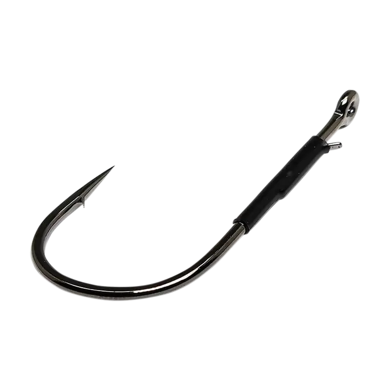 Gamakatsu Super Heavy Cover Worm Hook – Black 1
