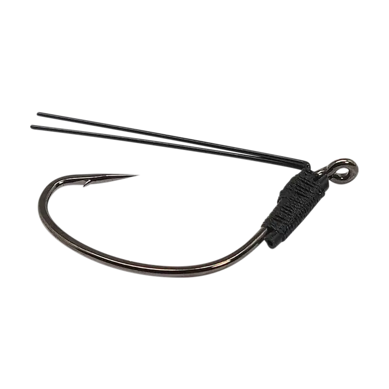 Gamakatsu Wicked Wacky Rig Weedless Hook – Black 1