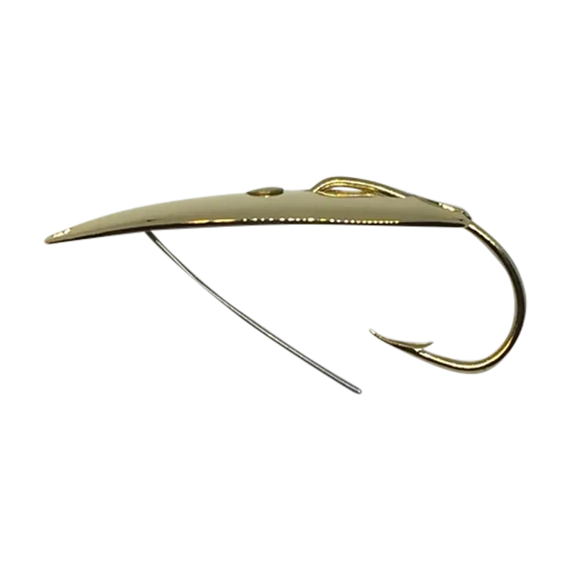 Gator Gold Gator-Style Weedless Spoon Fishing Lure 1