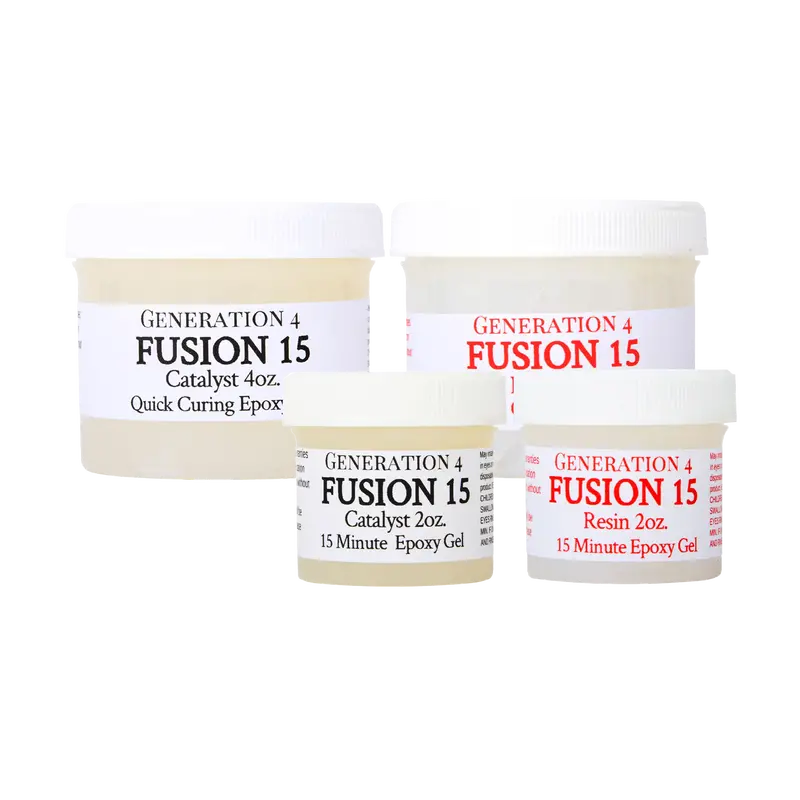 Generation 4 Fusion Rapid-Cure Adhesive – 15-Minute Bonding Formula 1