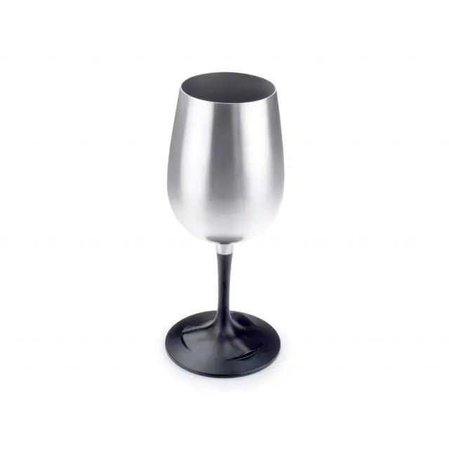 Glacier Stainless Nesting Wine Glasses – Space-Saving Campware Set 1