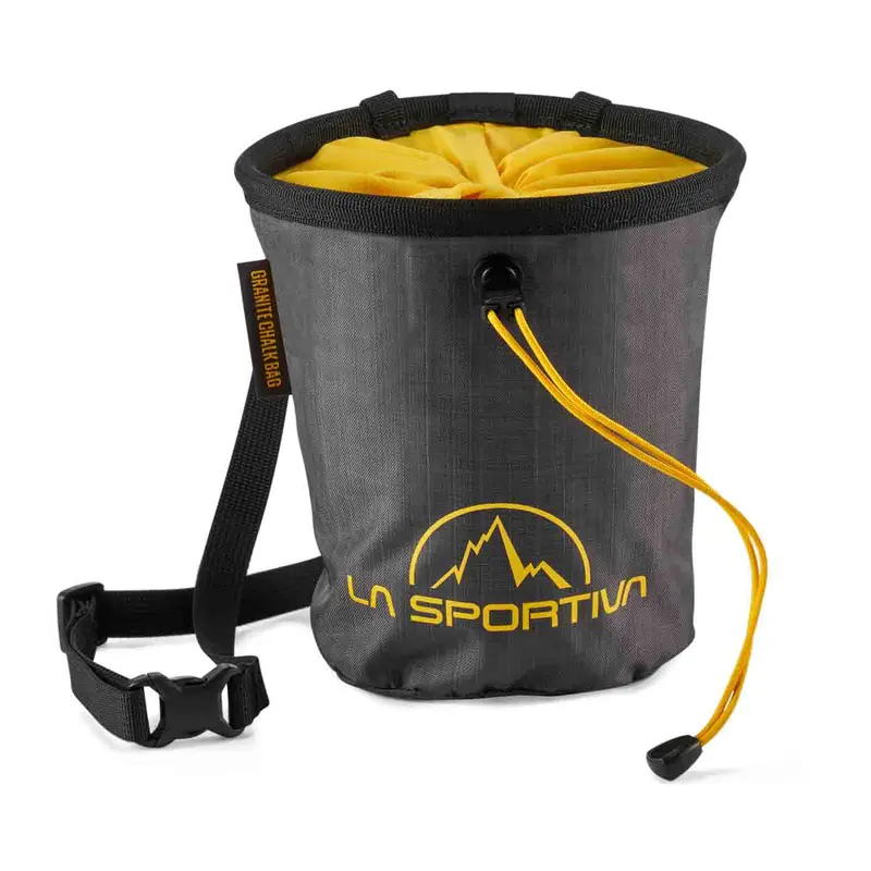 Granite Chalk Bag – Simple, Durable Climbing Accessory With Brush Loop 2