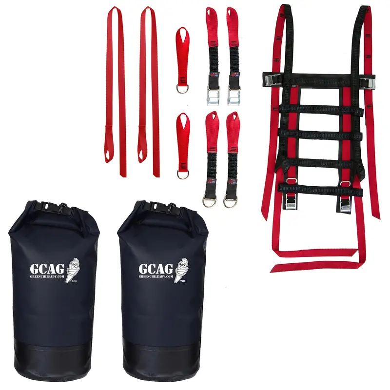 Green Chile Adventure Gear Pecos Value Bundle – Entry-Level Dual-Sport Accessory Pack 1