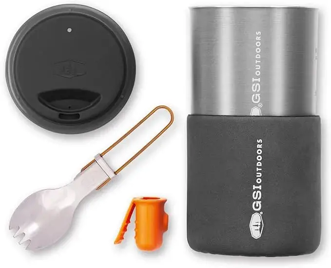 Gsi Outdoors Halulite Minimalist Cookset – Open-Box Ultralight Camping Kit 1