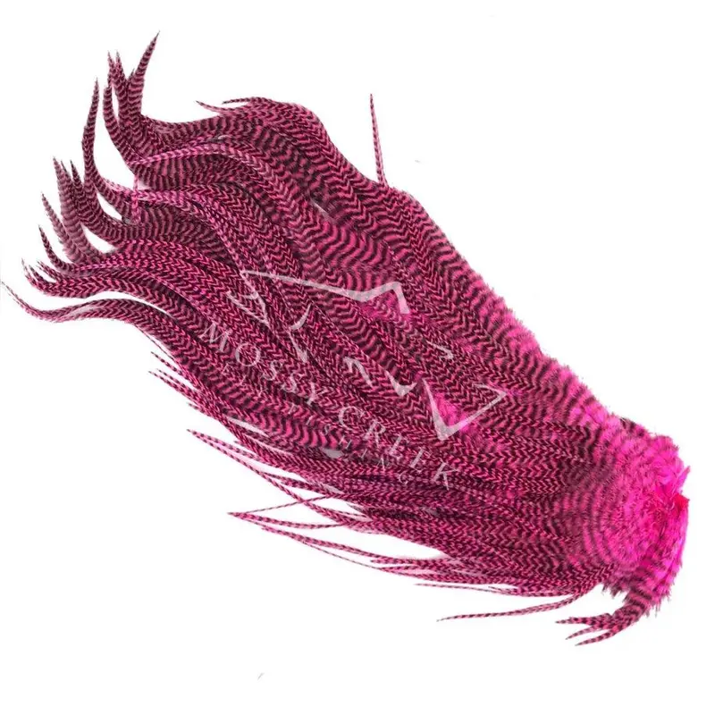 Half Grizzly Saddle Hackle – High-Grade Rooster Feather For Fly Tying 1