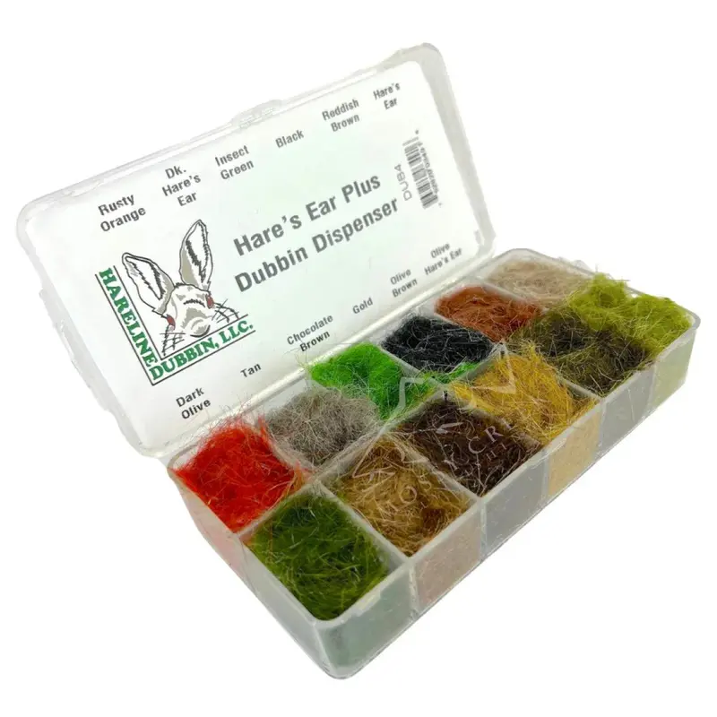 Hare’S Ear Plus Dub Dispenser – Blended Natural & Synthetic Fly Tying Material 1