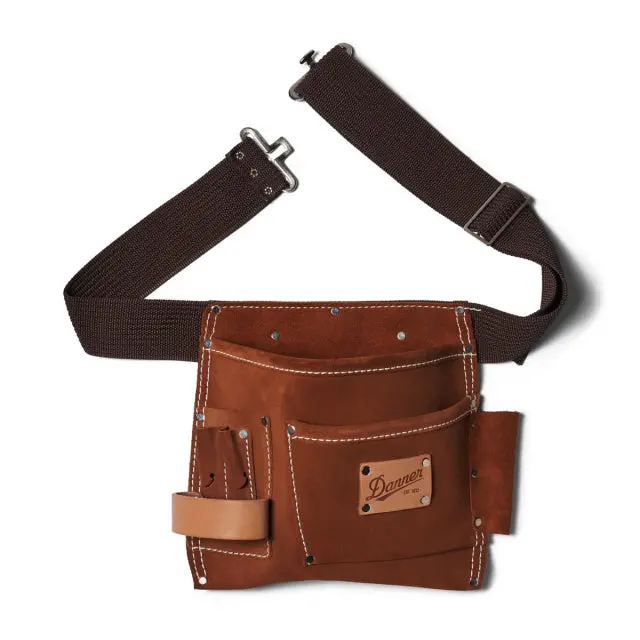 Heavy-Duty Leather Tool Belt For Tradespeople 1