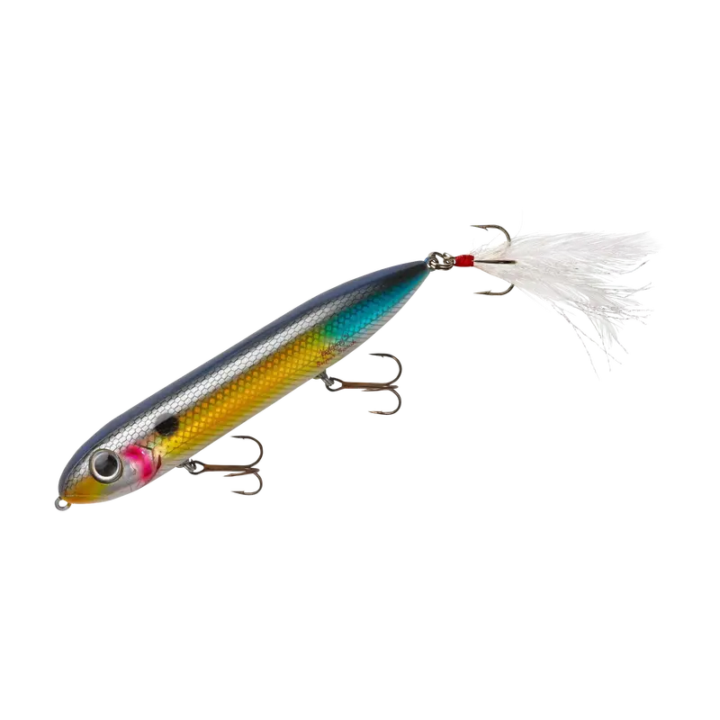 Heddon Feathered Super Spook Topwater Lure – Freshwater 4