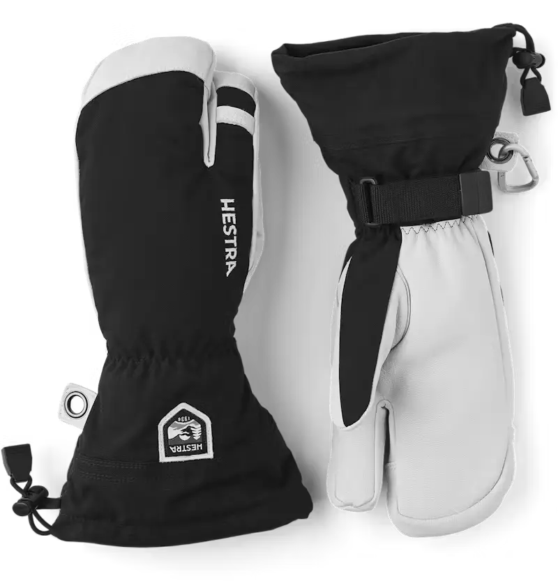 Hestra Heli Ski 3-Finger Gloves – Insulated Alpine Design 1