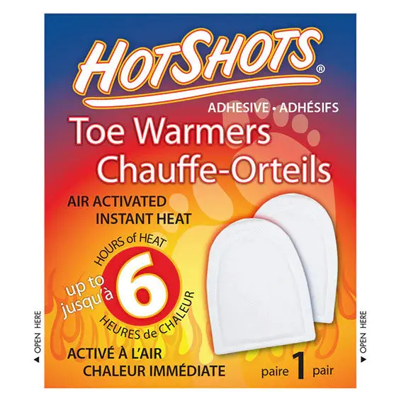 Hot Shots 8-Hour Air-Activated Toe Warmers – Disposable Heat Therapy 1