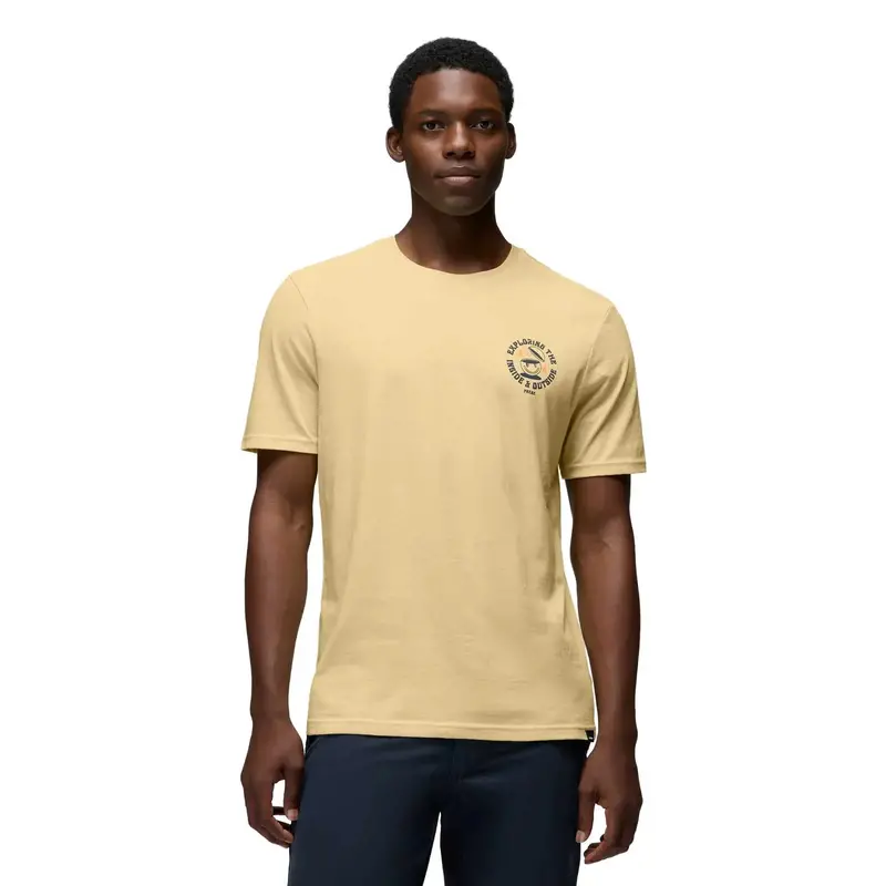 Inward Journey Casual Short-Sleeve Cotton Tee 1