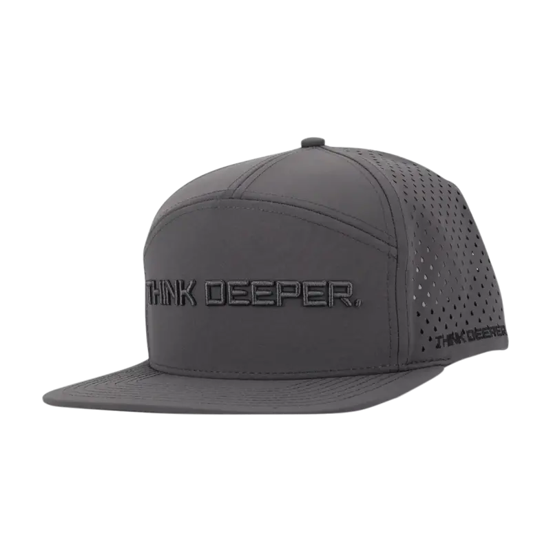 Jyg Profishing Think Deeper 7-Panel Performance Fishing Hat 1