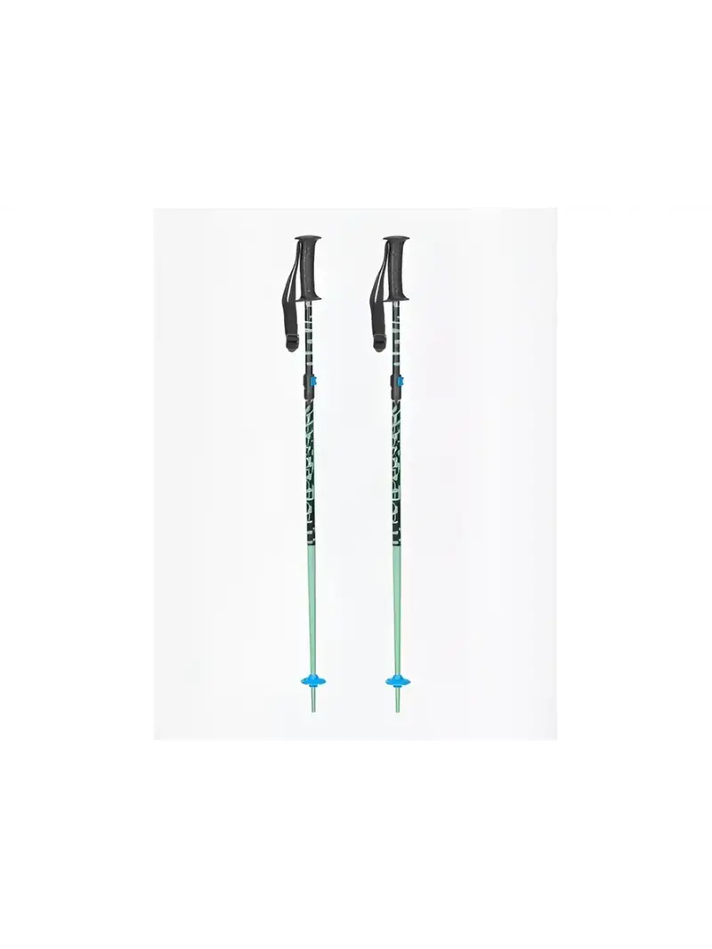 K2 Boys Sprout Adjustable Ski Poles – Seafoam Green, 2024 1