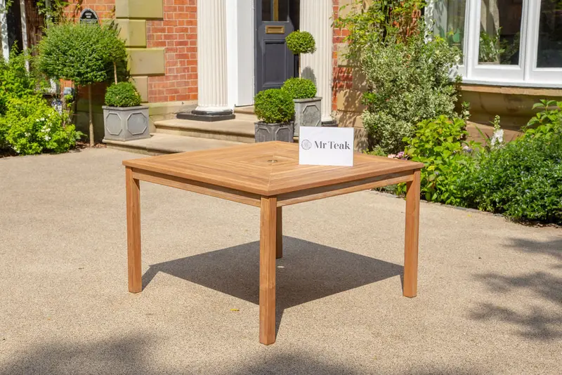 Kensington Solid Teak Outdoor Dining Table 1