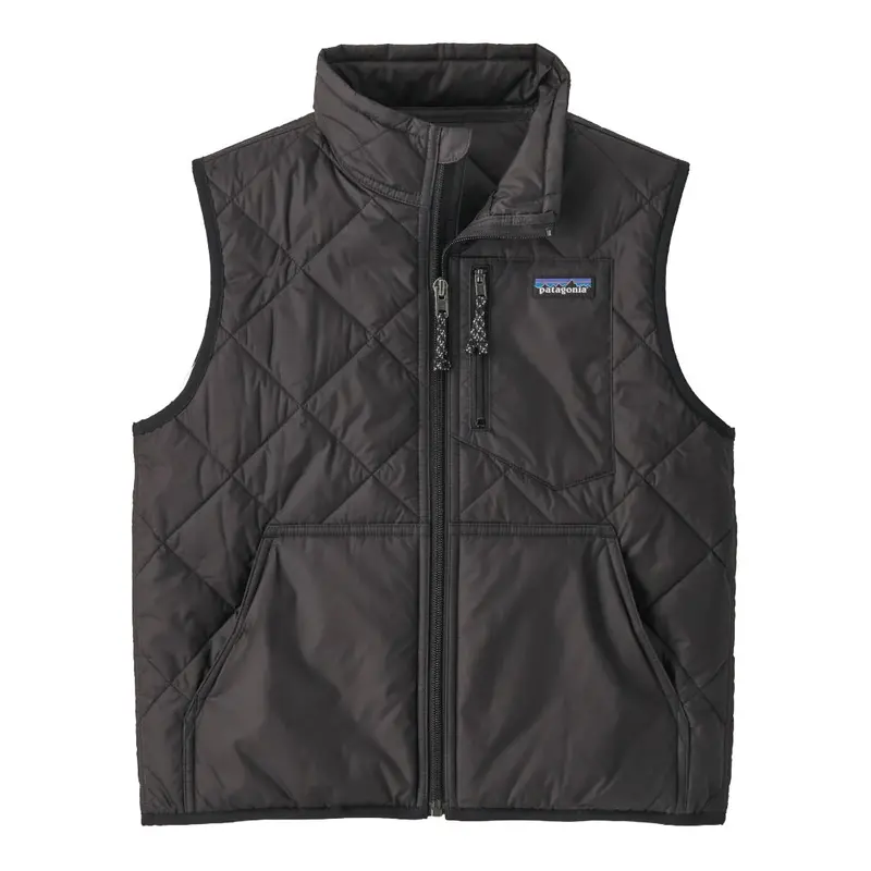 Kids Quilted Diamond-Pattern Vest 1