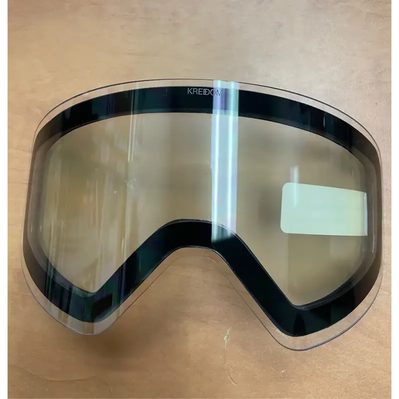 Kreedom Shred Horn Clear Replacement Goggle Lens – Universal Fit, Anti-Fog Coating 1