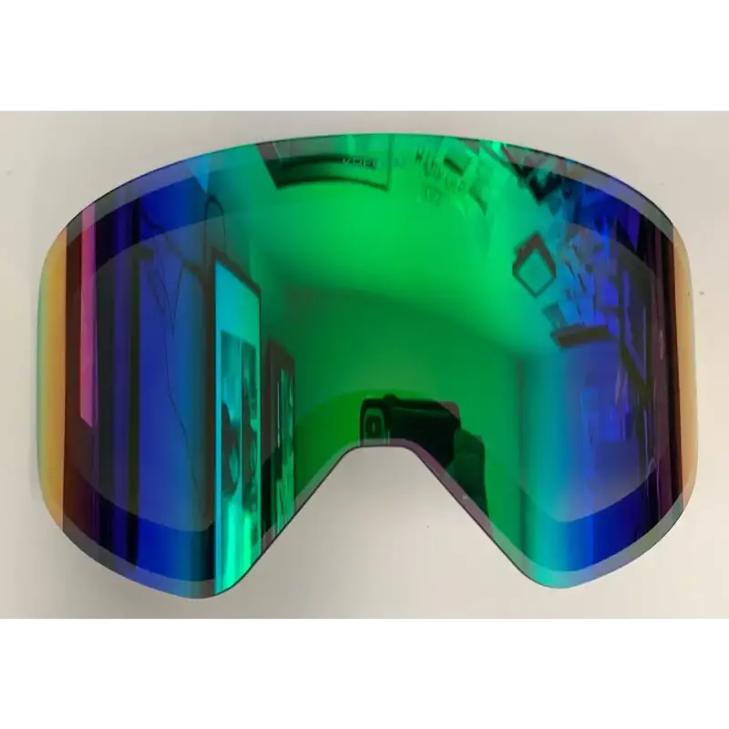 Kreedom Shred Horn Smoke And Green Mirror Lens Replacement 1