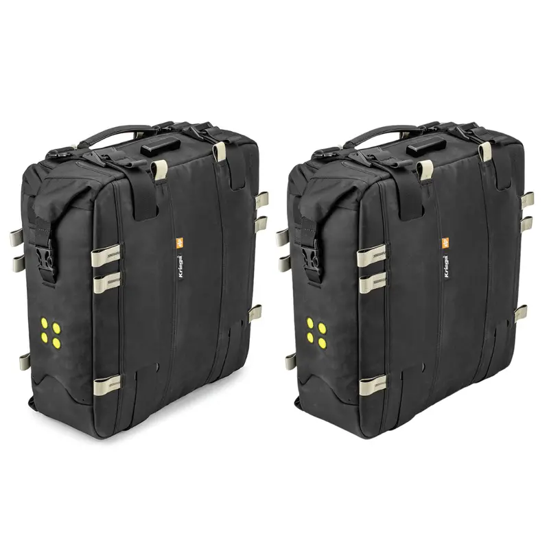 Kriega Os-22 Dual Motorcycle Pannier System – 44L Total 1