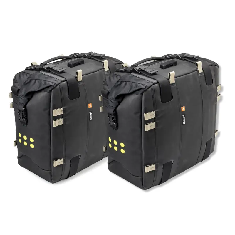 Kriega Os-32 Dual Motorcycle Pannier System – 64L Total 1