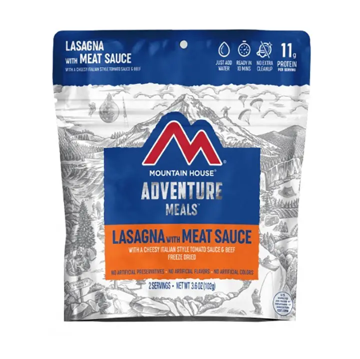 Lasagna With Meat Sauce Adventure Ready Meal 1