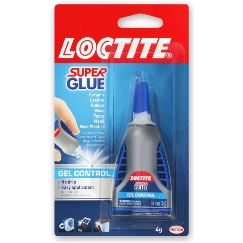 Loctite Super Glue Control Gel – Gray/Blue Bottle 1