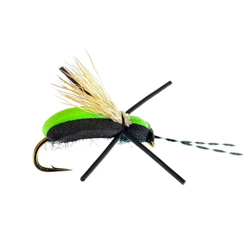 Long Horn Beetle Dry Fly – High-Float Foam & Antenna Detail Pattern 1