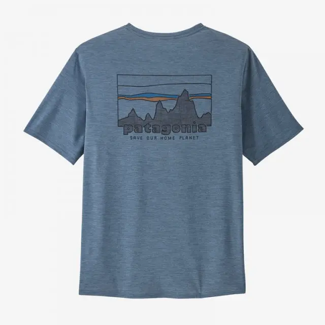 Men'S Cap Cool Daily Printed T-Shirt 1