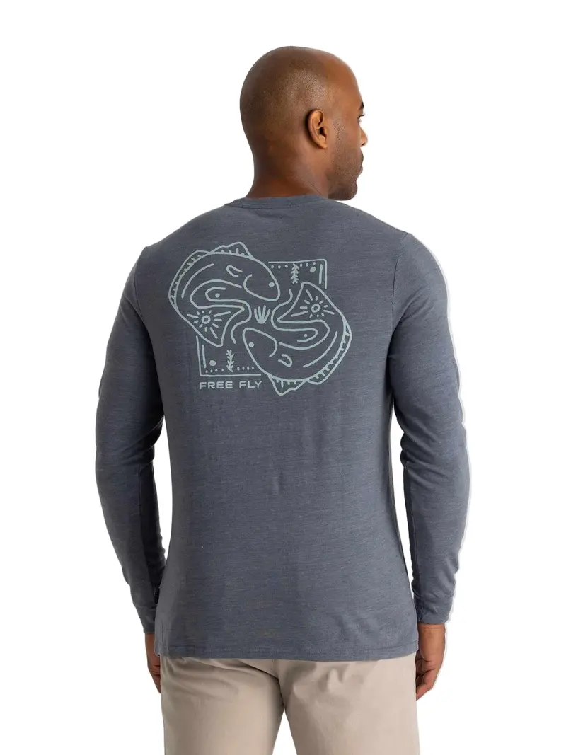 Men'S Dueling Reds Long Sleeve Shirt – Bold Contrast Pattern Casual Top 1