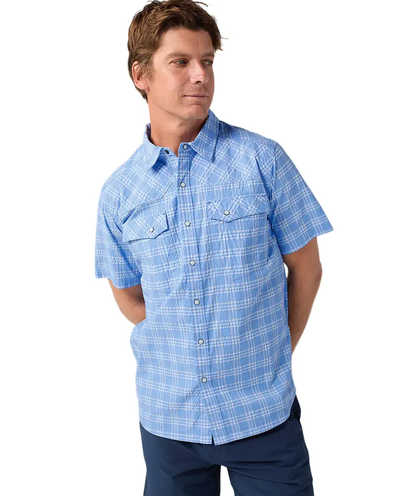 Men'S Eddy Coast Short-Sleeve Adventure Shirt 1