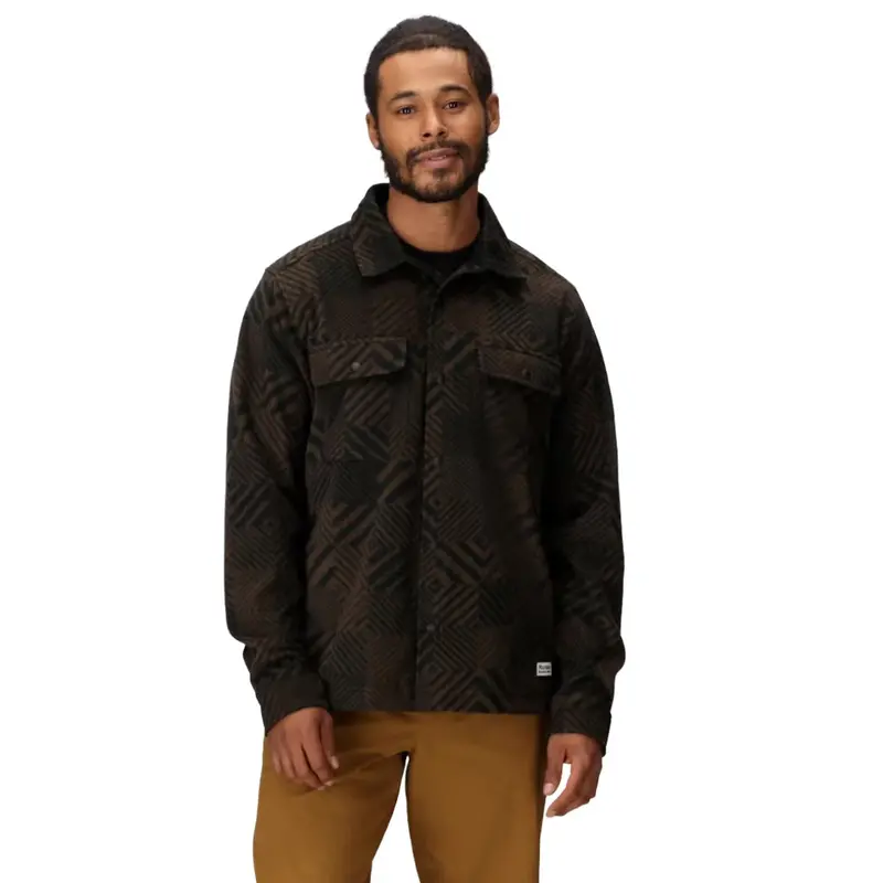 Men'S Felton Long-Sleeve Fleece Shirt 1