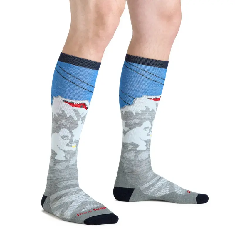 Men'S Heady Yeti Midweight Over-The-Calf Ski Socks 1