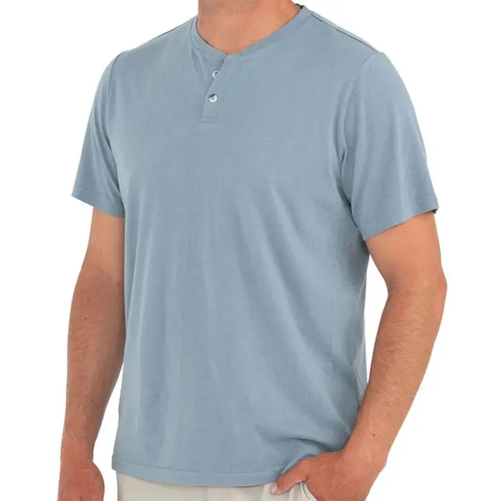 Men'S Heritage Henley In Short-Sleeve Style 1