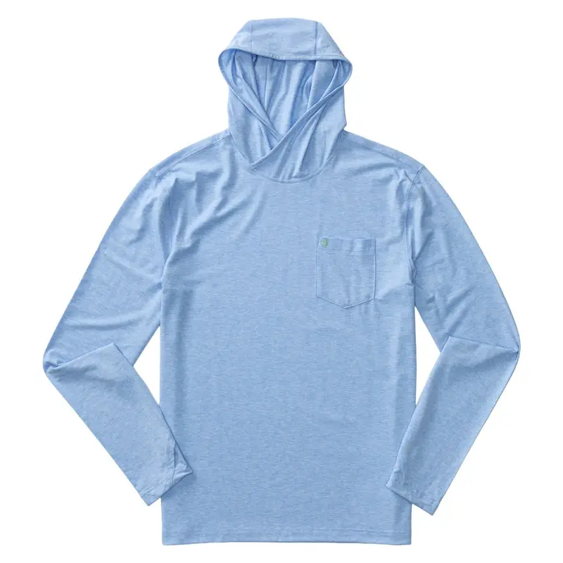 Men'S Hooded Windward Long Sleeve Performance Tee 5