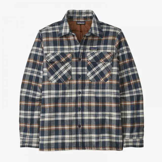 Men'S Insulated Organic Cotton Fjord Flannel Shirt – Midweight 1