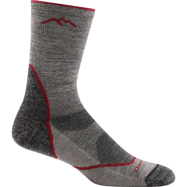 Men'S Light Hiker Micro Crew Socks – Ultra-Breathable Hiking Layer 1