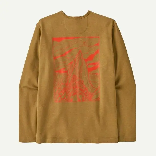 Men'S Lightweight Cloud Crag Wildrise Crew Neck Top 1