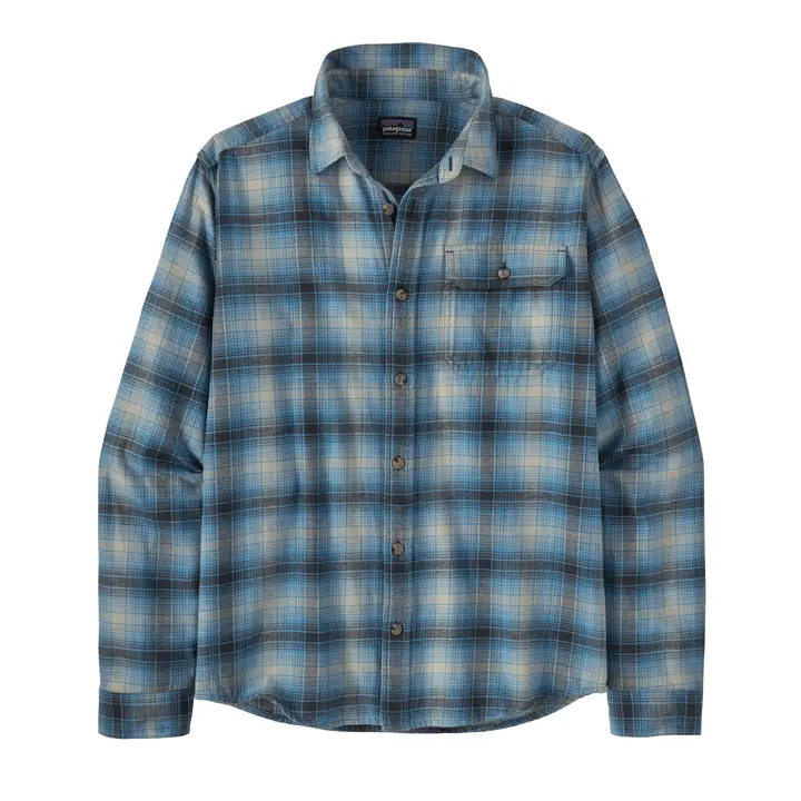 Men'S Lightweight Fjord Flannel Long Sleeve Shirt 1