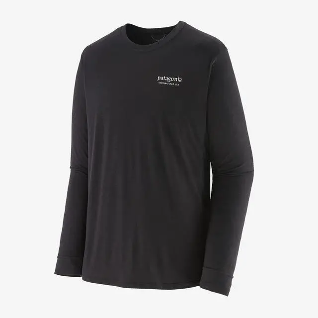 Men'S Long-Sleeve Cap Cool Merino-Blend Graphic Shirt 1